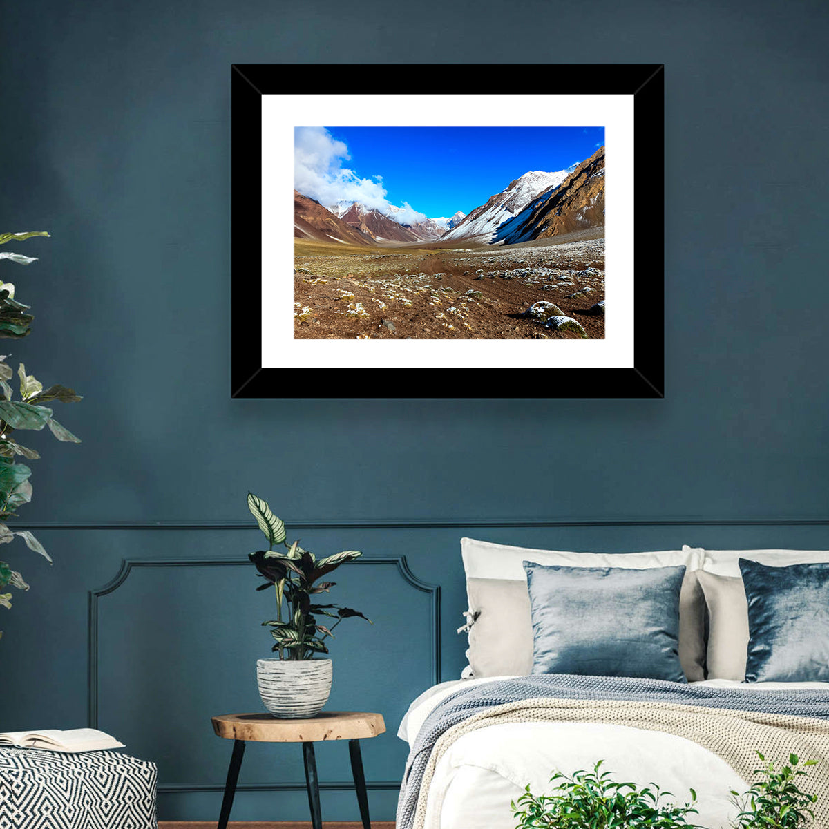 Mount Aconcagua Valley View Wall Art