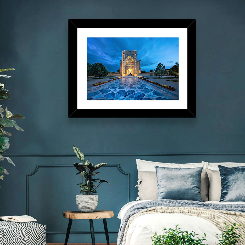 Gur-e-amir Twilight Entrance Wall Art