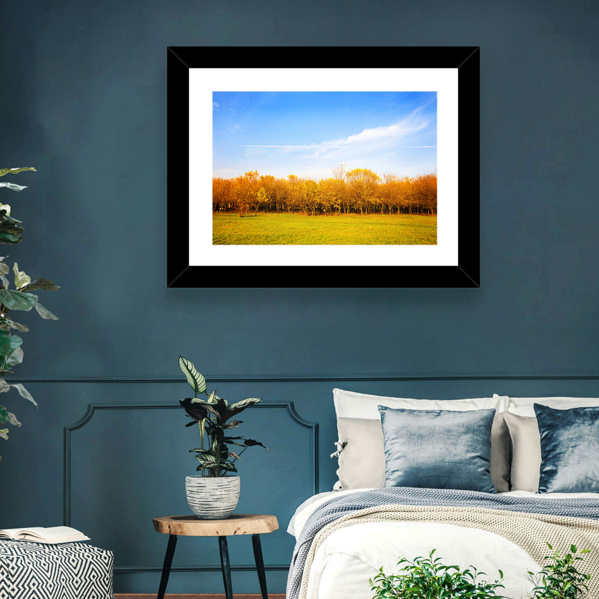 Autumn Forest Meadow Wall Art