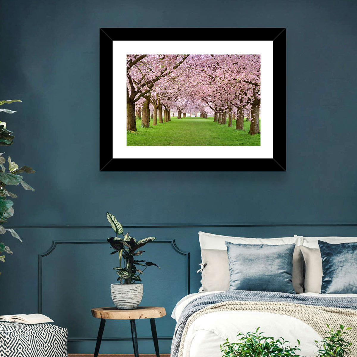 Cherry Blossom Avenue Wall Art