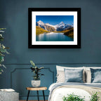 Bachalpsee Mountain Reflection Wall Art