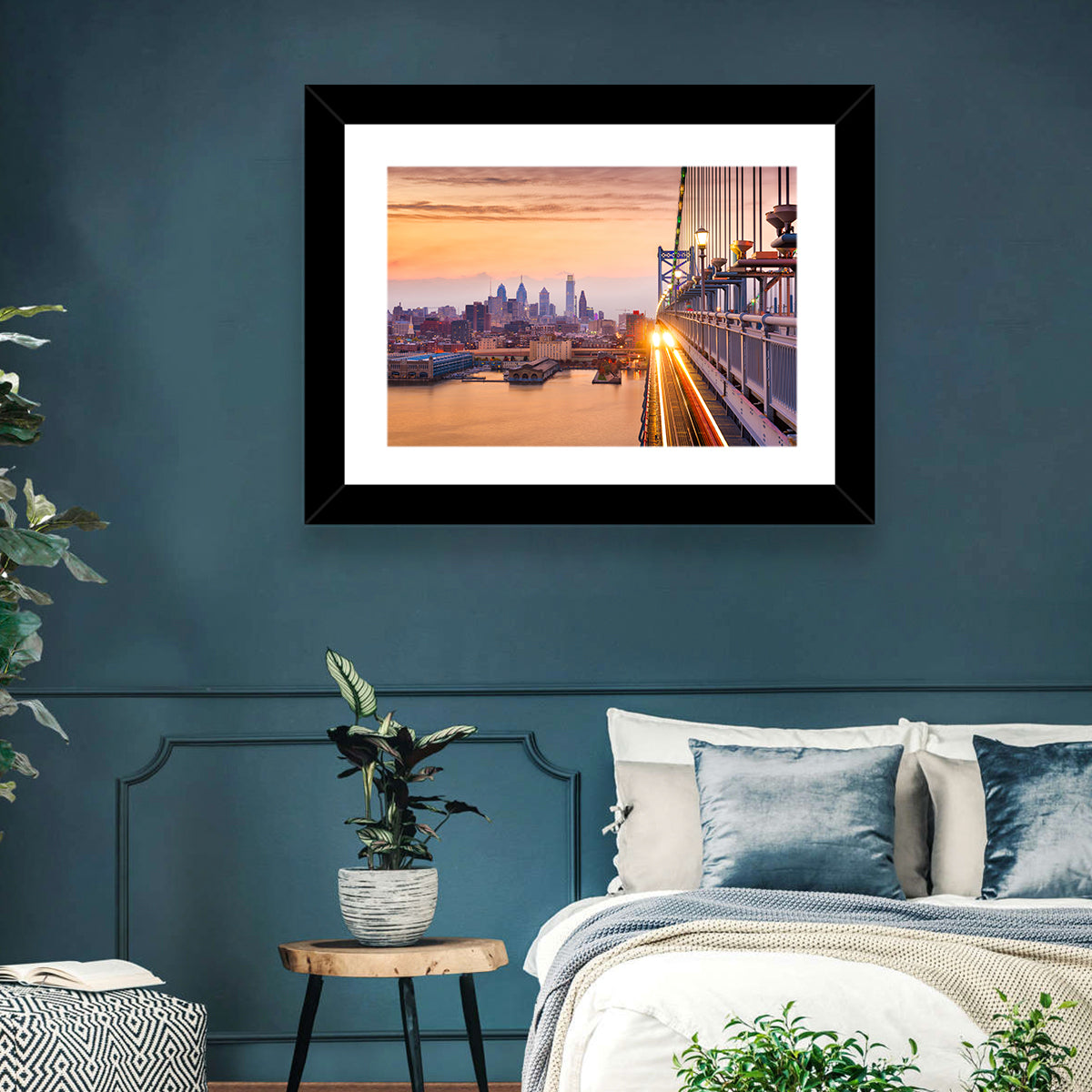 Benjamin Franklin Bridge, Philadelphia Wall Art