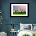 Dallas Golden Hour Skyline Wall Art