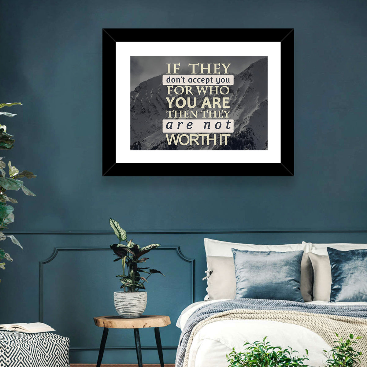 They Are Not Worth It Wall Art