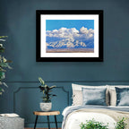 Wasatch Snow Capped Peaks Wall Art