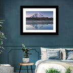 Mount Adams Sunrise Reflection Wall Art