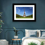 Eiffel Tower Park View Wall Art