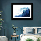 Watercolor Cresting Wave Wall Art