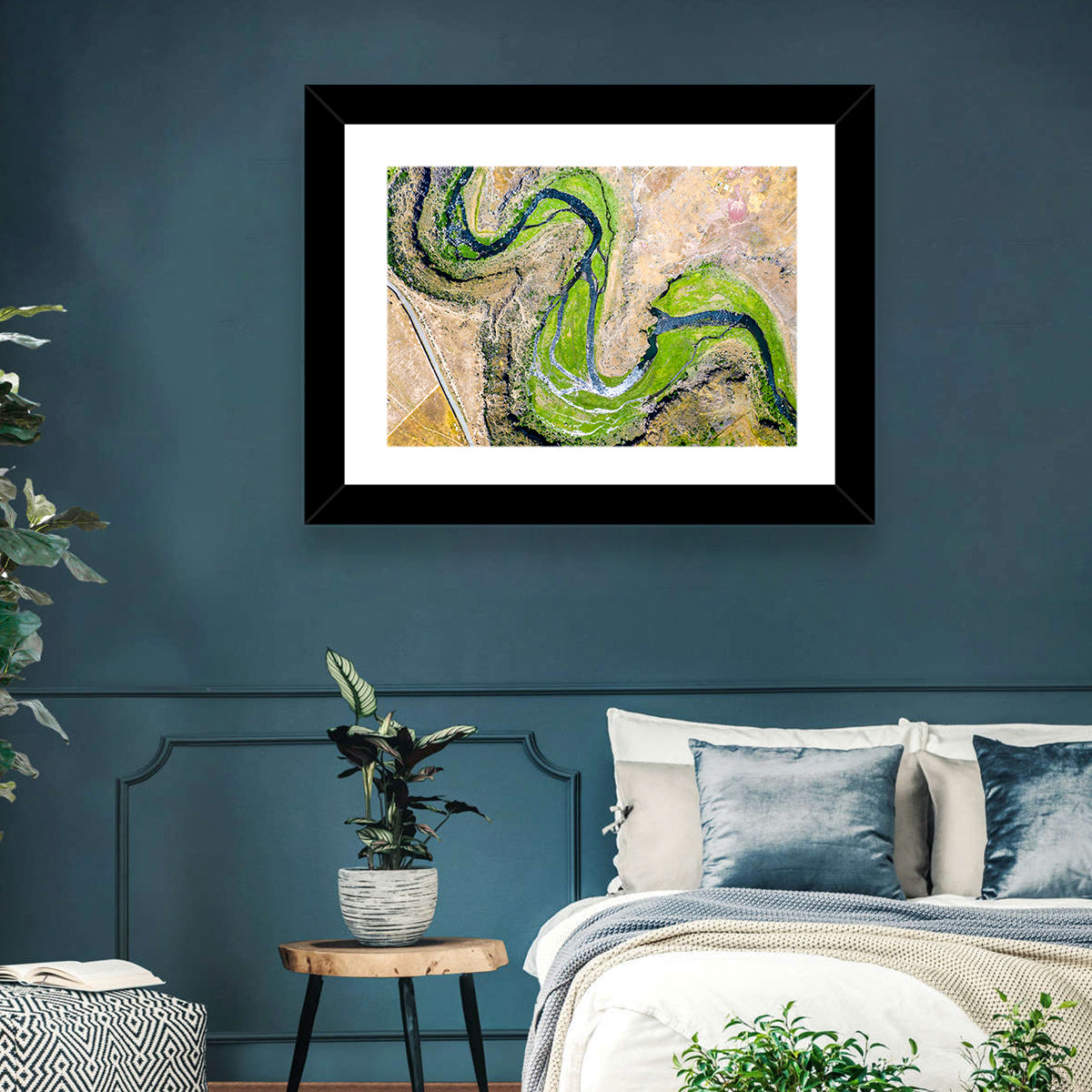 Kasagh River Valley Aerial Wall Art