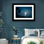 Palm Beach Moonset Wall Art