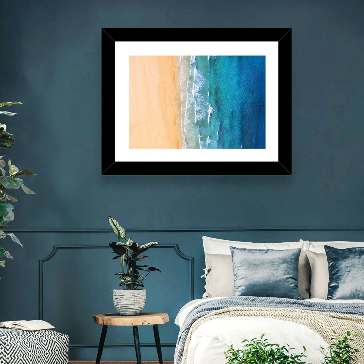 Aerial Iceland Coastline Wall Art