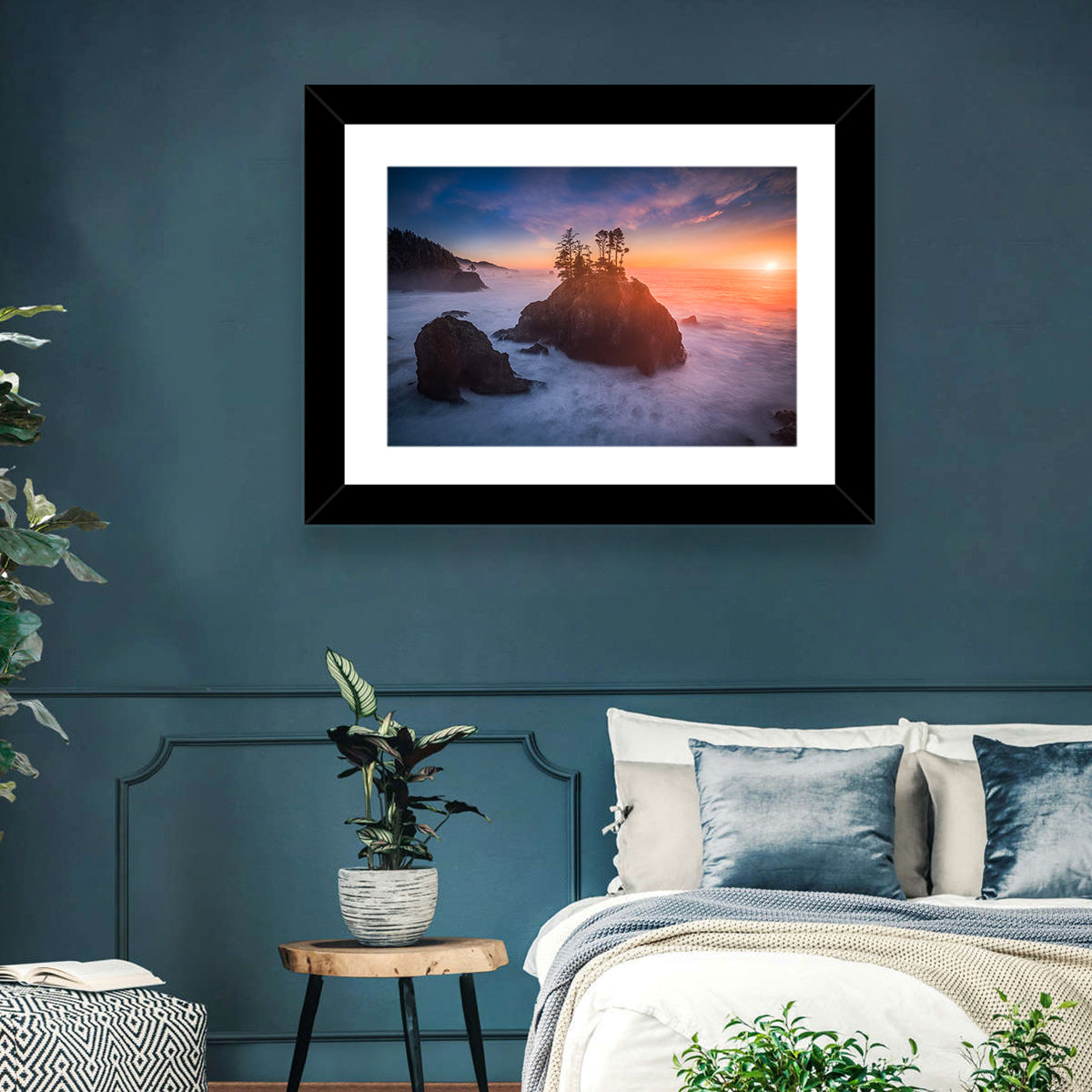 Secret Beach Sunset, Oregon Wall Art