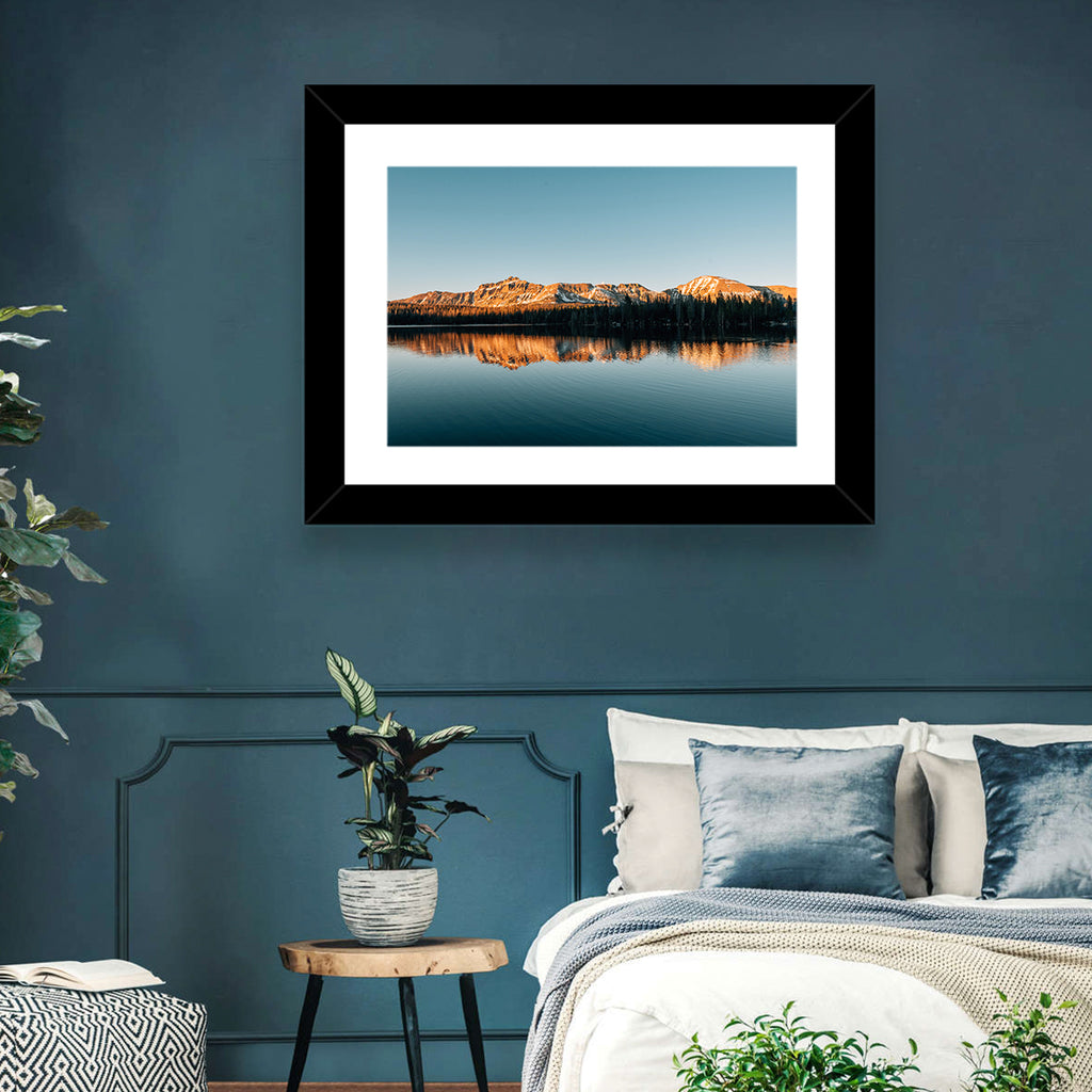 Mirror Lake Reflection, Uinta Mountains Wall Art