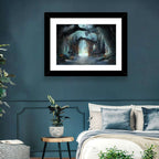 Enchanted Foggy Forest Wall Art