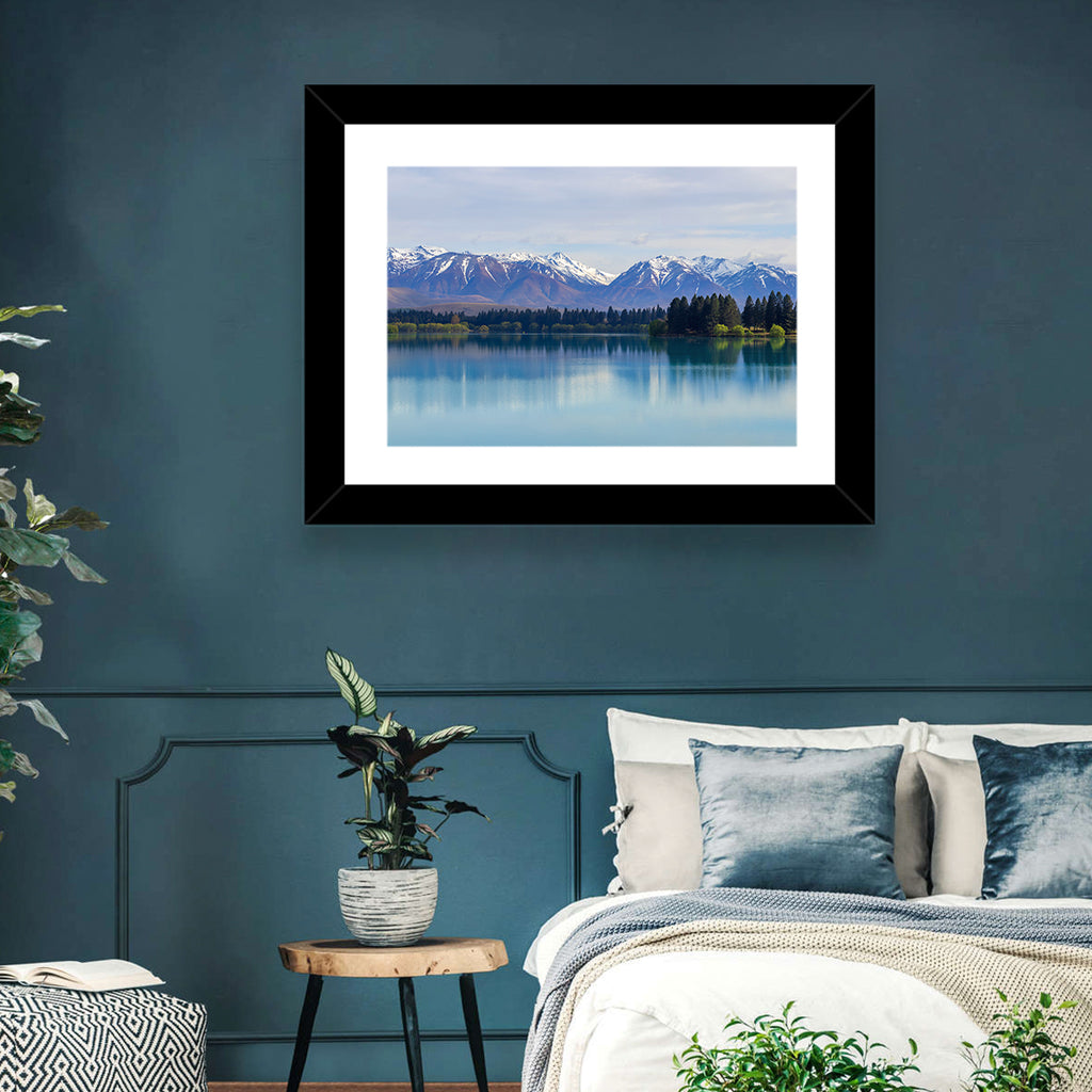 Lake Ruataniwha Reflection Wall Art