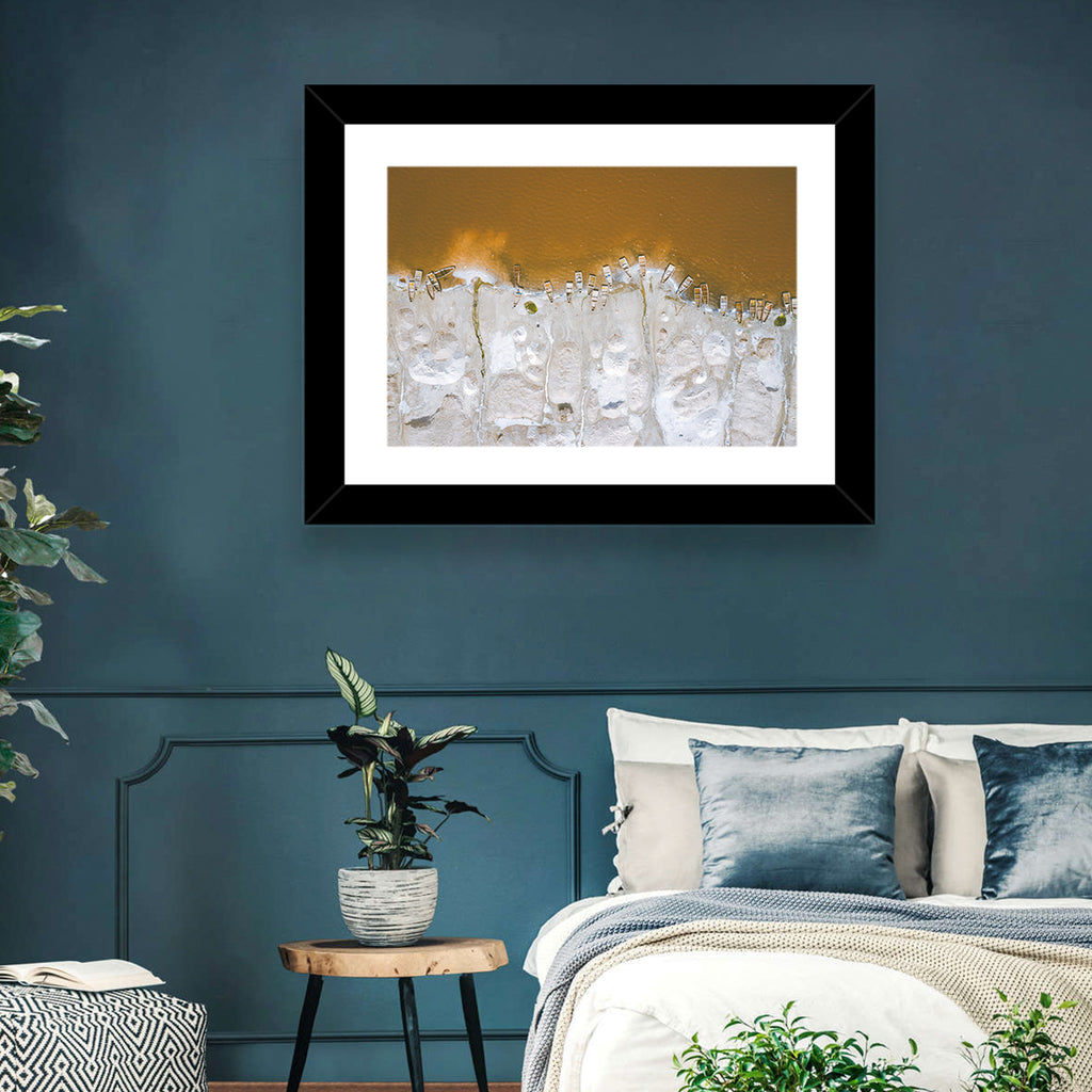 Lac Rose Salt Flats Senegal Wall Art