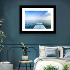 Galilee Floating Dock at Tiberias Wall Art