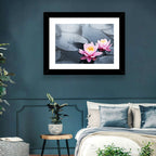 Pink Water Lilies Wall Art