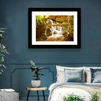 Plitvice Autumn Stream Wall Art