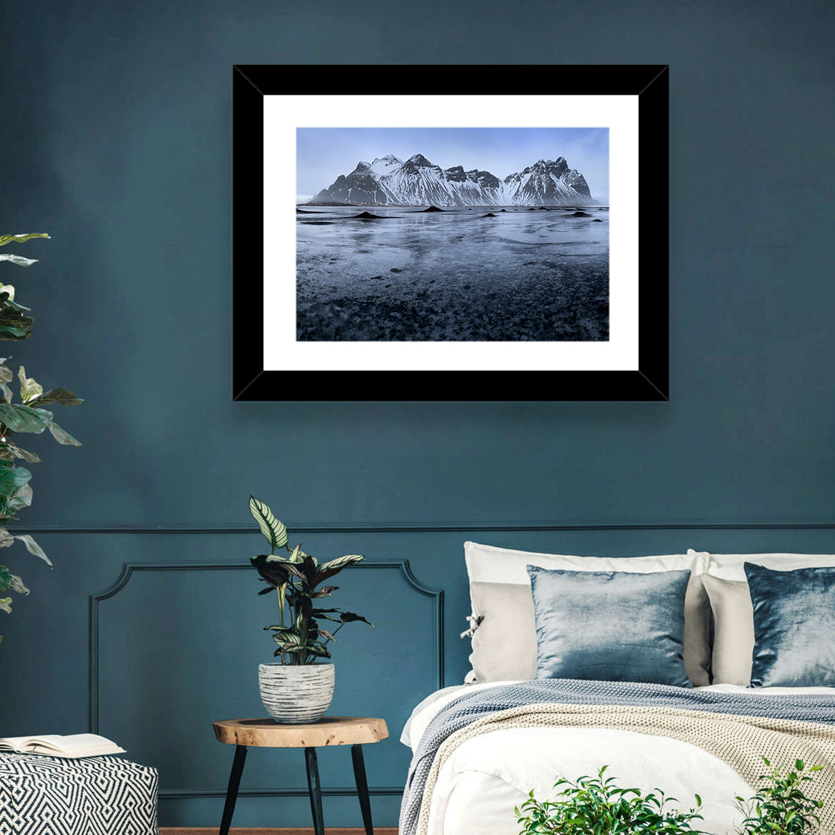 Vestrahorn at Stokksnes Wall Art in a room, landscape