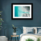 Bacalar Lagoon Aerial Wall Art