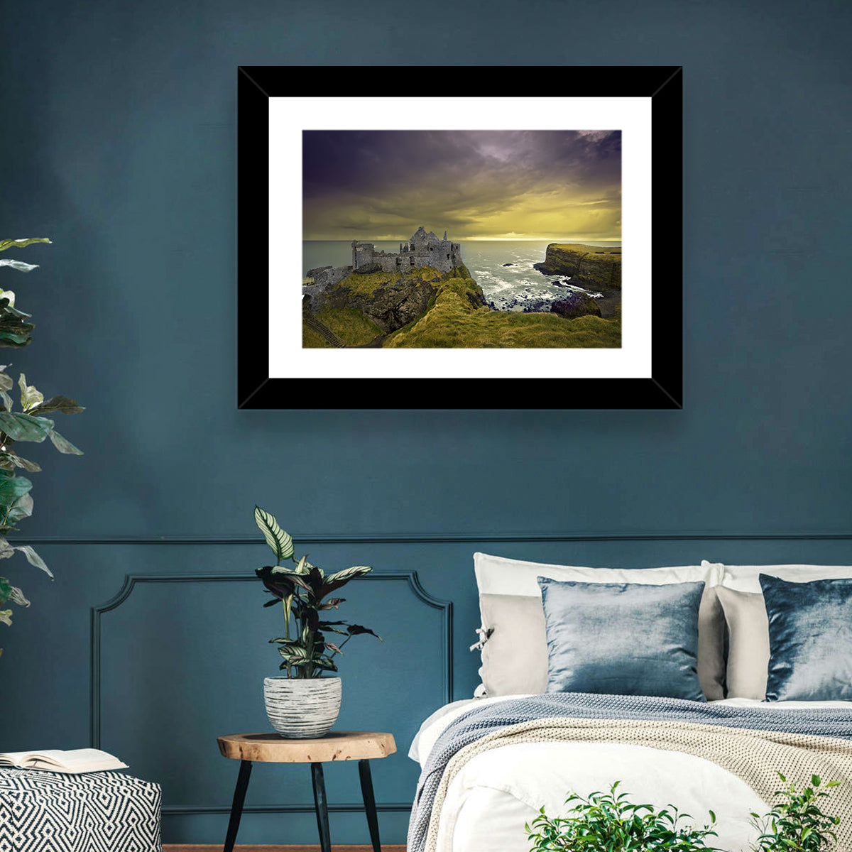 Dunluce Castle Ruins Wall Art