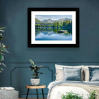 Štrbské Pleso Reflection Wall Art