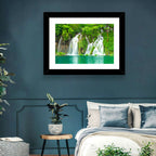 Plitvice Lakes Cascades Wall Art