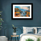 San Francisco Cable Car at Dusk Wall Art