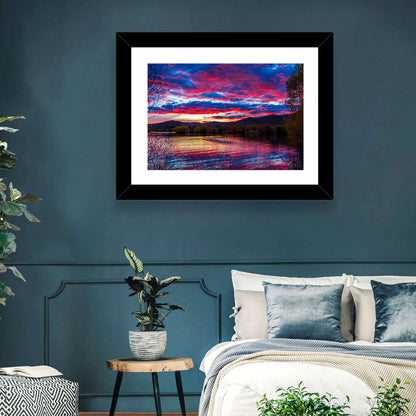 Lake Wairepo Arm Sunrise Wall Art