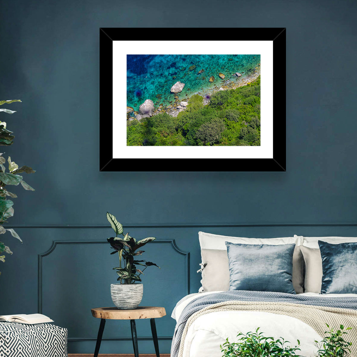 Capri Island Coast Wall Art