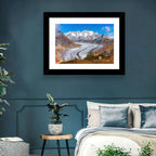 Aletsch Glacier Valley Wall Art
