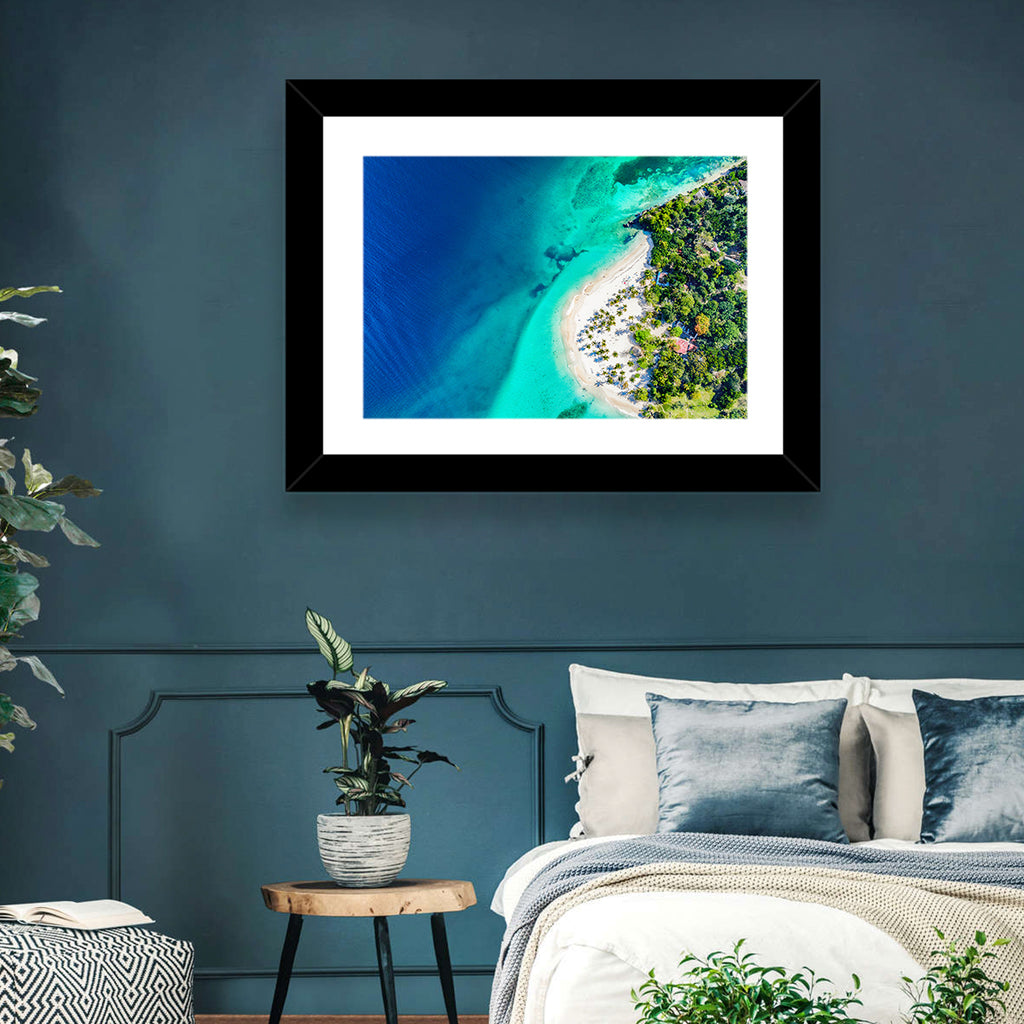 Cayo Levantado Aerial View Wall Art