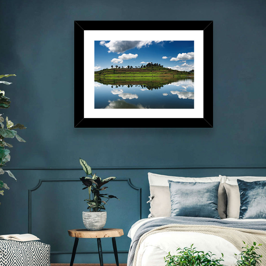 Bunyonyi Lake Reflection Wall Art