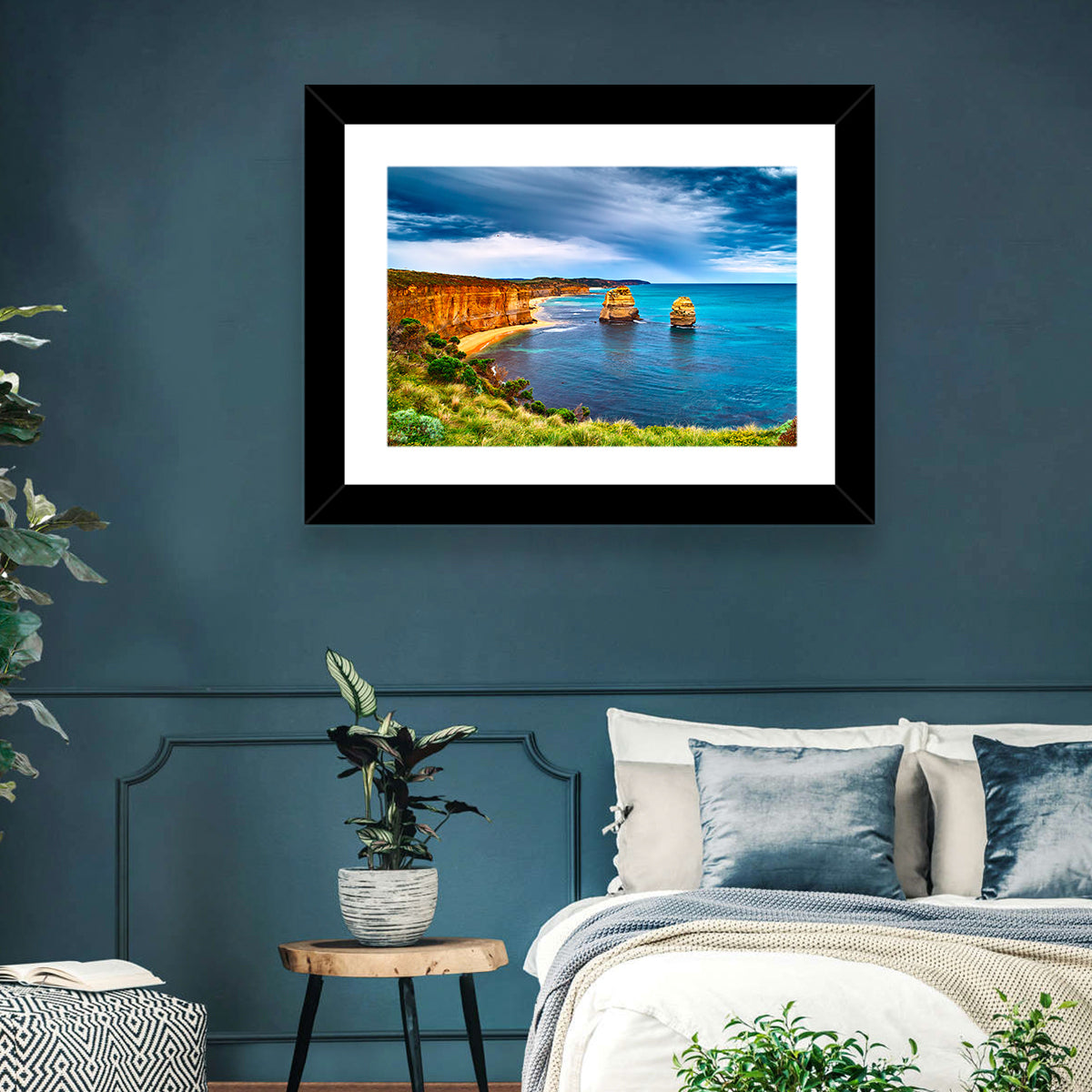 Twelve Apostles at Port Campbell Wall Art in a room, landscape