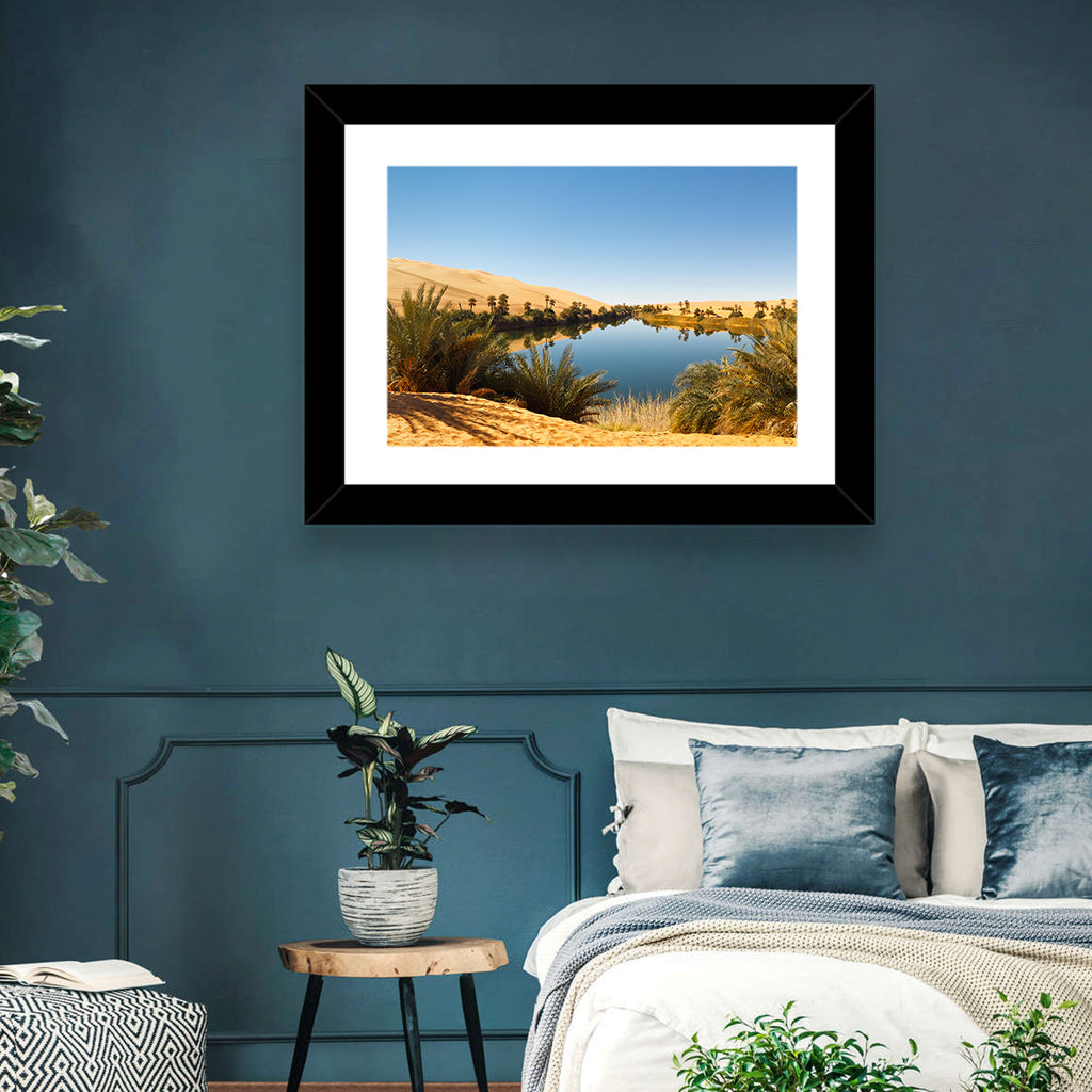Umm Al Ma Desert Oasis Wall Art