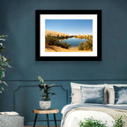 Umm Al Ma Desert Oasis Wall Art