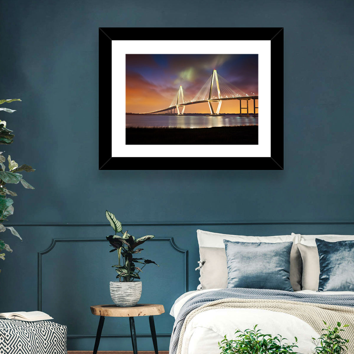 Arthur Ravenel Jr. Bridge at Dusk Wall Art