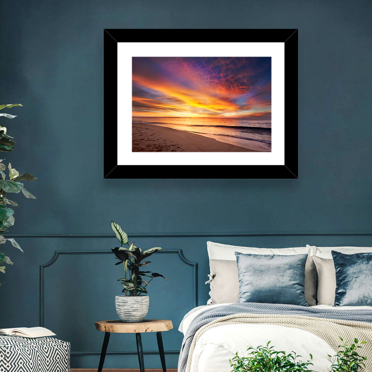 Maine Beach Sunrise Wall Art
