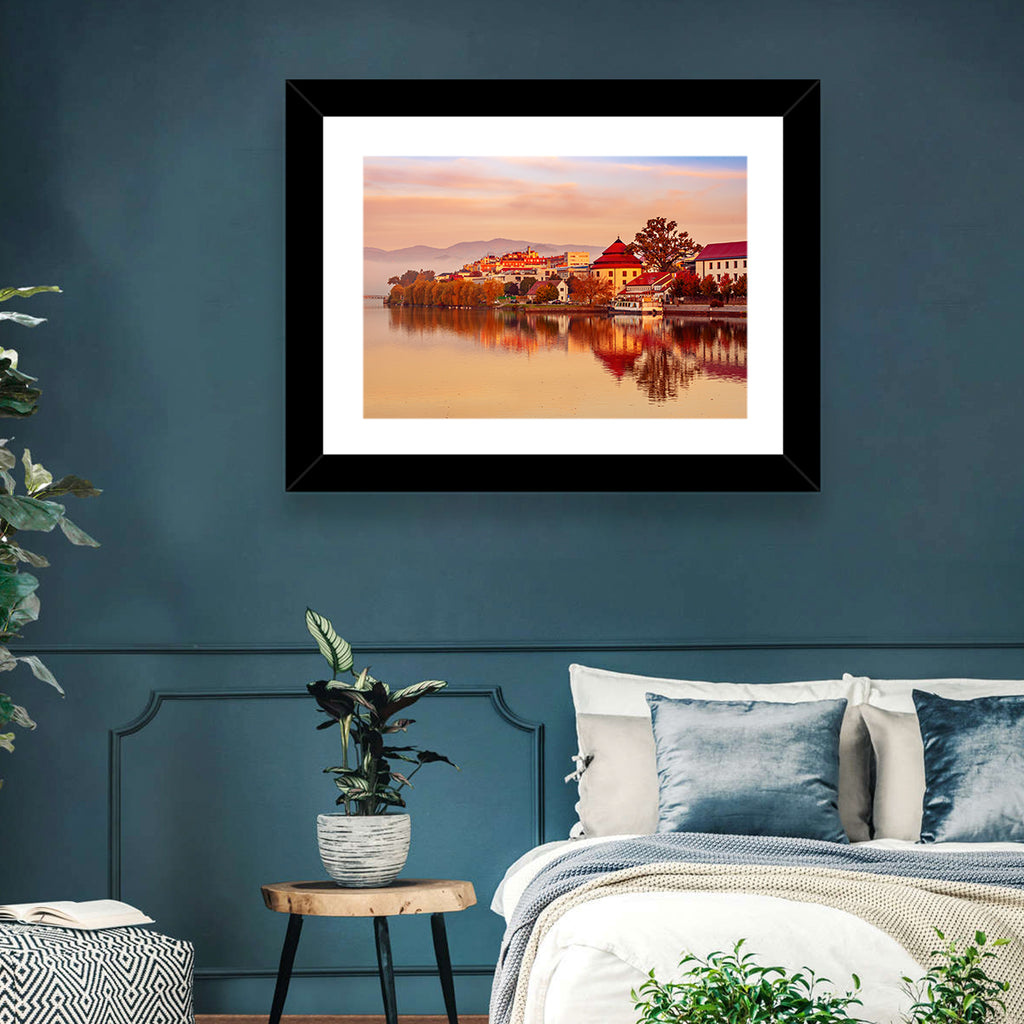 Svět Pond, Trebon Sunrise Wall Art