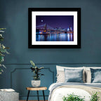 Brooklyn Bridge Moonlit Reflections Wall Art