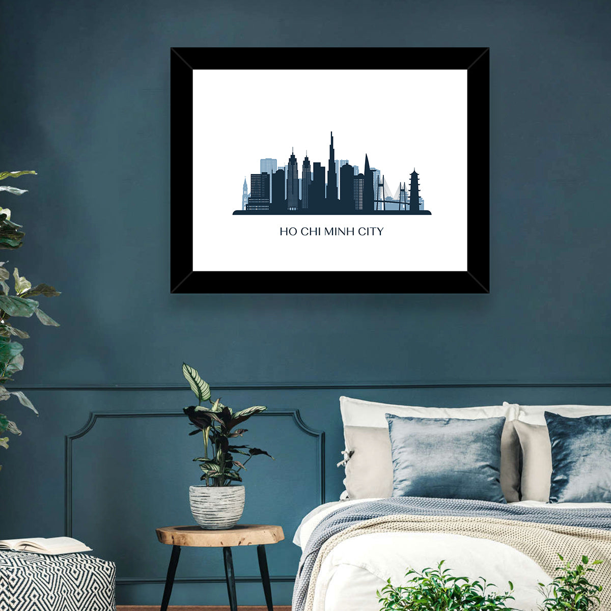 Ho Chi Minh City Skyline Wall Art