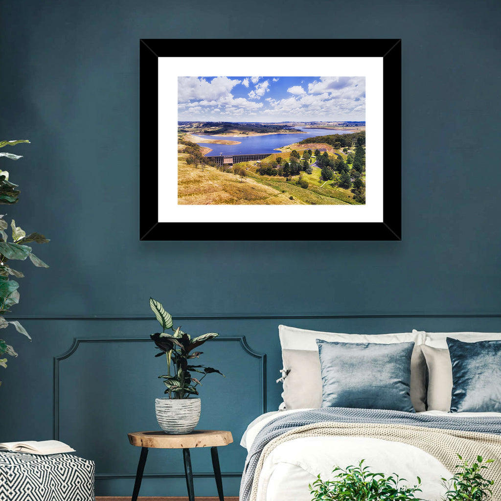 Oberon Lake Aerial Landscape Wall Art