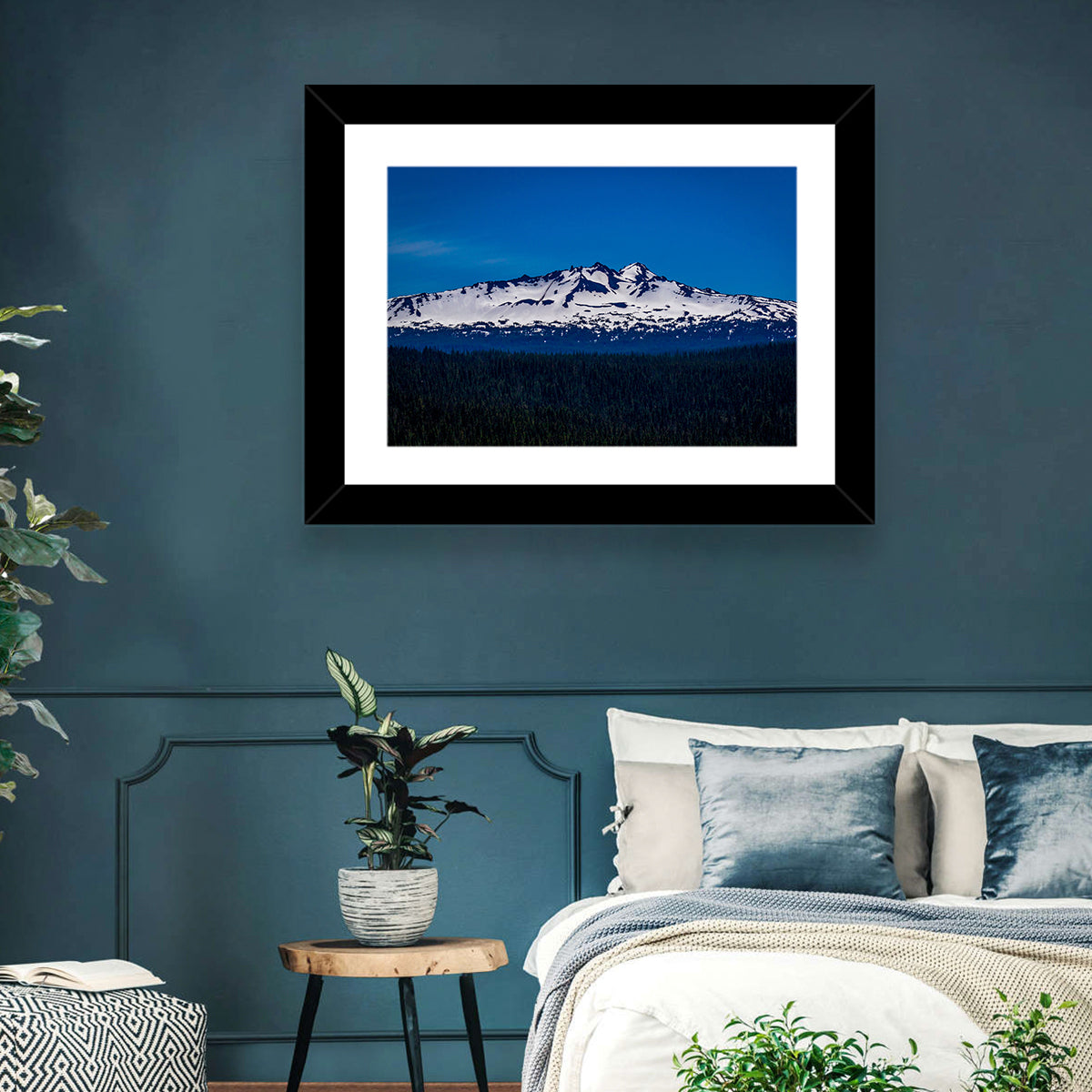Diamond Peak, Oregon Wall Art in a room, landscape