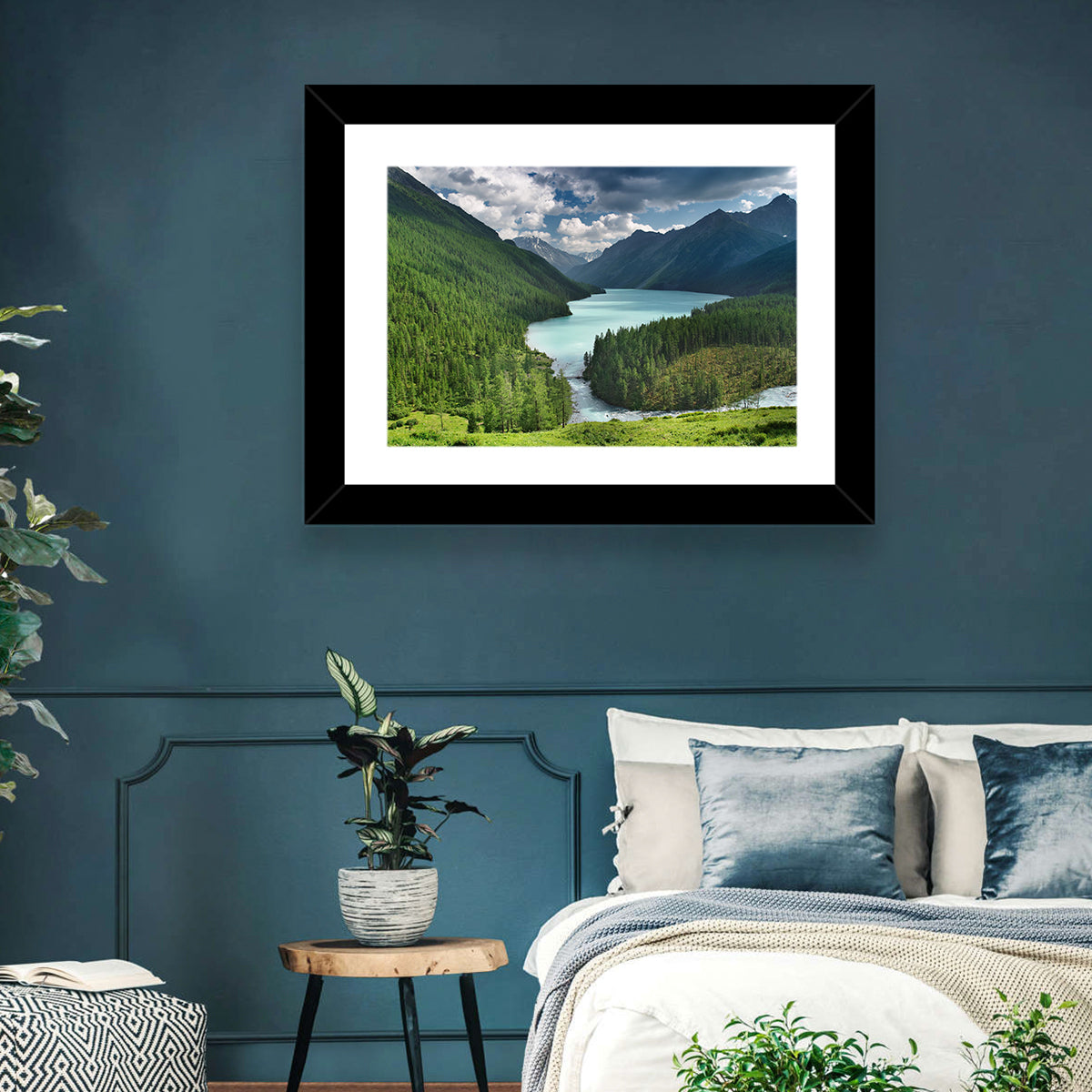 Kucherlinskoe Lake, Altai Wall Art in a room, landscape