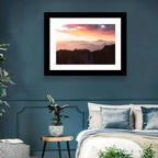 Vancouver Mountains at Sunset Wall Art