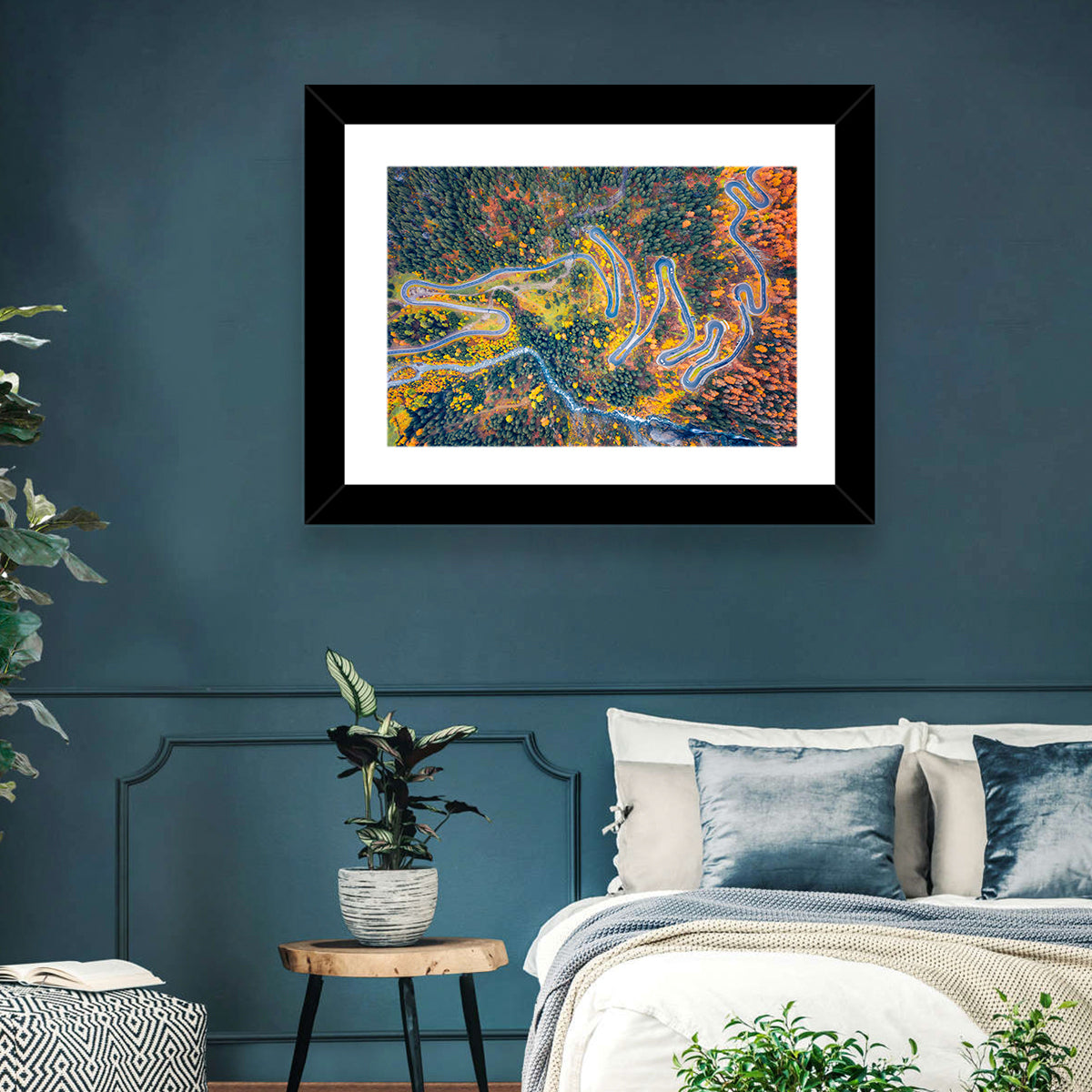 Maloya Pass Aerial View Wall Art