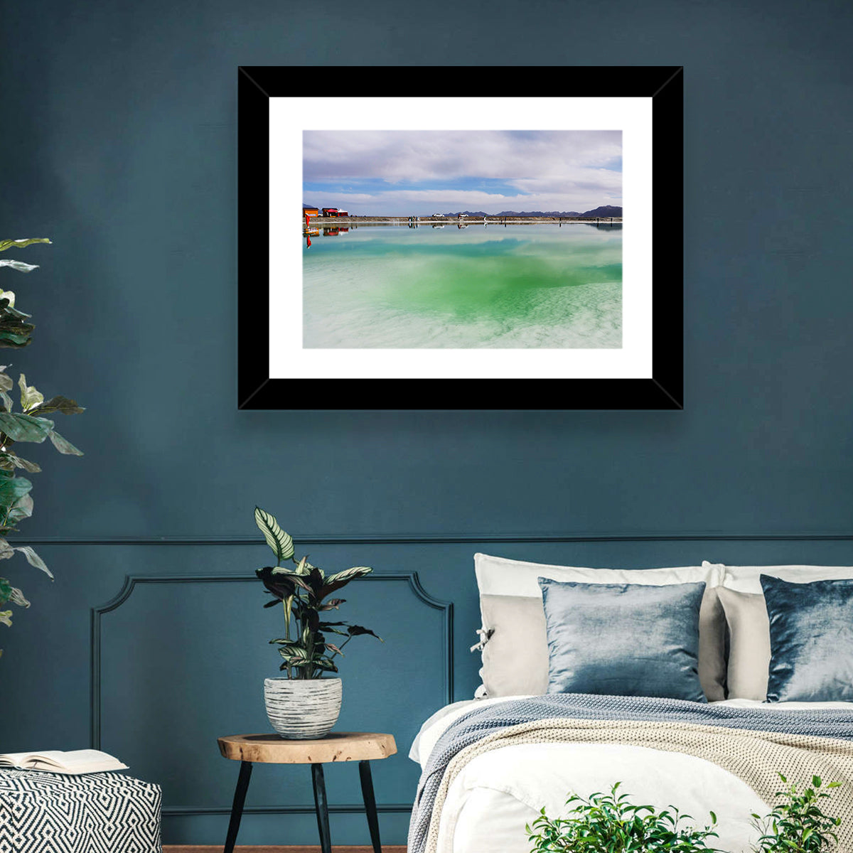 Emerald Salt Lake Wall Art