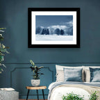 Snowy Field with Tracks Wall Art
