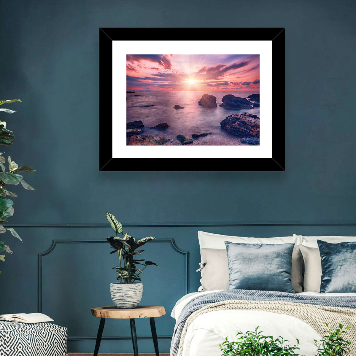 Ethereal Sea Sunrise Wall Art